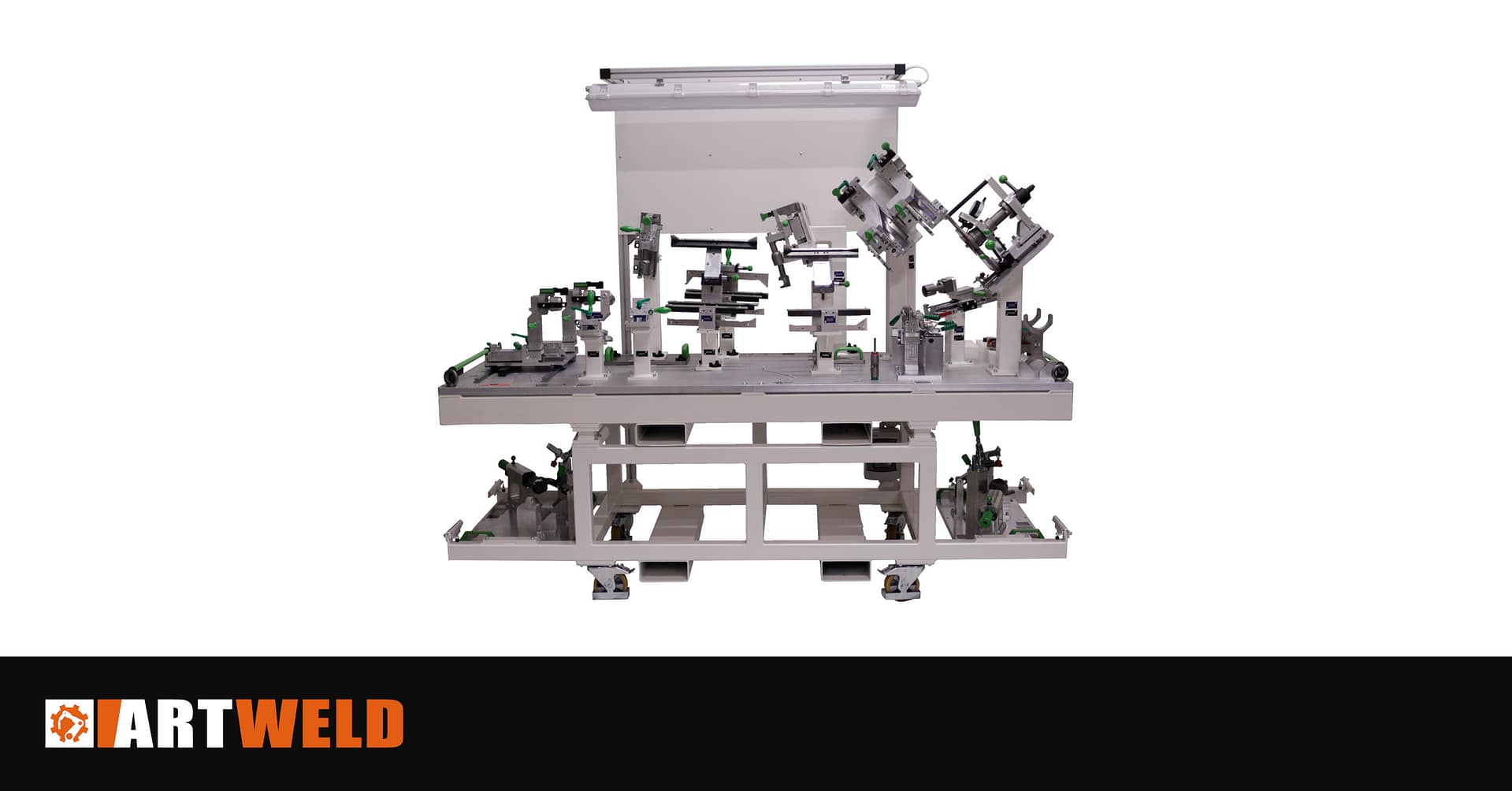 ARA head banners3, Kontrolní přípravek výfukového systému