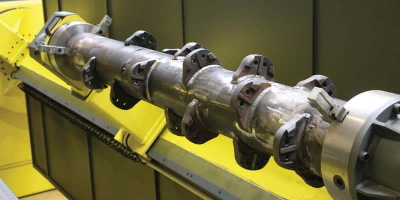 robotické svařování mulčovače, robotické svařování, robotické buňky